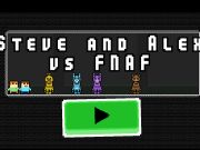 Laro Steve at Alex vs Fnaf  online