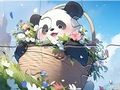 Laro Jigsaw Puzzle: Blanket Panda online