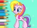 Laro Pangkulay na Aklat: Shining Pony  online