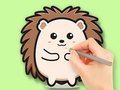 Laro Pangkulay na Aklat: Cute Hedgehog  online