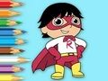 Laro Pangkulay na Aklat: Super-Ryan  online
