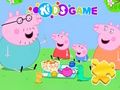 Laro Jigsaw Puzzle: Peppa Pig Family Picnic online