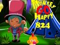 Laro Monkey Go Happy Stage 824 online