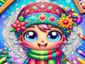 Laro Christmas Mandala Coloring Book online