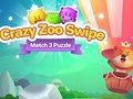Laro Crazy Zoo Swipe Match 3 puzzle online