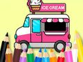 Laro Pangkulay na Aklat: Ice Cream Car  online