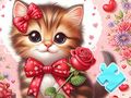 Laro Jigsaw Puzzle: Bowknot Cat online