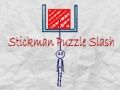 Laro Stickman puzzle slash online