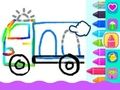 Laro Pagguhit ng Toddler: Ambulansya  online