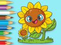 Laro Pangkulay na Aklat: Sunflowers  online