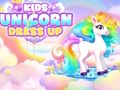 Laro Ang mga bata unicorn ay nagbibihis online