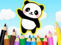 Laro Pangkulay na Aklat: Cute Panda  online