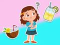 Laro Kids Quiz: Ano ang gusto mong inumin?  online