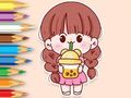 Laro Pangkulay na Aklat: Lovely Girl  online
