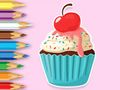 Laro Pangkulay na Aklat: Apple Cupcake  online