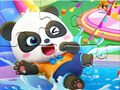 Laro Jigsaw Puzzle: Baby Panda Water Park online