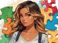 Laro Sliding anime puzzle online