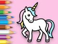 Laro Pangkulay na Aklat: Maligayang Unicorn  online