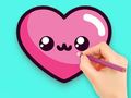 Laro Pangkulay na Aklat: Lovely Heart  online