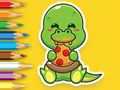 Laro Pangkulay na Aklat: Gutom na Dinosaur  online