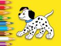 Laro Pangkulay na Aklat: Cute Spotted Dog  online
