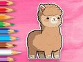 Laro Pangkulay na Aklat: Cute Alpaca  online