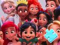Laro Jigsaw Puzzle: Larawan ng Pamilya ng Disney Princess  online