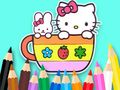Laro Pangkulay na Aklat: Kitty Cup  online