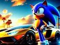 Laro Sonic Run para sa Lamborghini  online