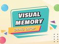 Laro Visual memory drag drop online