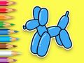 Laro Pangkulay na Aklat: Balloon Puppy  online