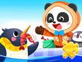 Laro Jigsaw Puzzle: Baby Panda Antarctic Tour online
