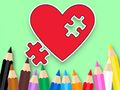 Laro Pangkulay na Aklat: BTS Heart Jigsaw  online