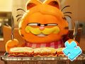 Laro Jigsaw Puzzle: Garfield At Lasagna  online
