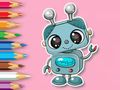 Laro Pangkulay na Aklat: Smile Robot  online