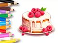 Laro Pangkulay na Aklat: Berry Cake  online
