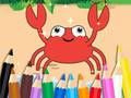Laro Pangkulay na Aklat: Happy Crab  online