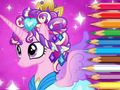 Laro Pangkulay na Aklat: Pony Princess  online