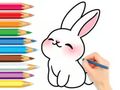 Laro Pangkulay na Aklat: Cute Rabbit  online