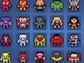 Laro Mga Larawan ayon sa Mga Numero - Mga Superhero  online