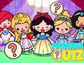 Laro Mga Pagsusulit ng Mga Bata: Princess Quiz online