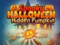 Laro Nakakatakot na Halloween Hidden Pumpkin  online