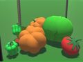 Laro Pagsamahin ng prutas ng 3D online