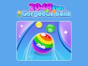 Laro 2048 Run: Magagandang Bola  online