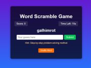 Laro Word Scramble Game Hamon  online