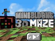 Laro MINEBLOCKS 3D maze online
