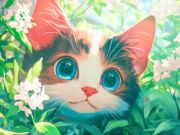 Laro Jigsaw Puzzle: Inosenteng Pusa  online