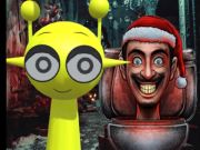 Laro Sprunki sa Backrooms Christmas Skibidi  online