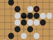 Laro Gomoku: limang magkasunod na bato  online
