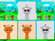 Laro Sprunki card match online